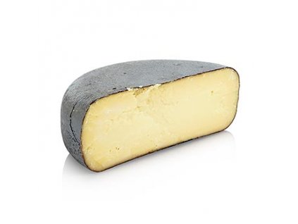 Black Gaiss, sýr vyrobený z kozího mléka, vyzralý 8 měsíců, cca 2 kg, cena je uvedena za 1 kg a přepočítává se dle přesné váhy