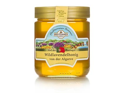 Breitsamer Honig ''Mediterrander Sommer'', Wildlavendel aus Portugal, 500g, 500g