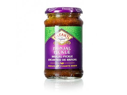 Brinjal Auberginen Pickle, medium, Patak´s, 312 g