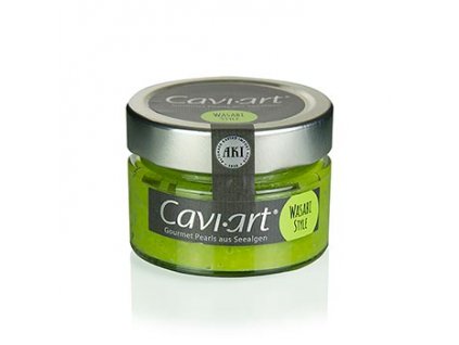 Cavi-Art® , kaviár z mořských řas s příchutí wasabi, 100 g