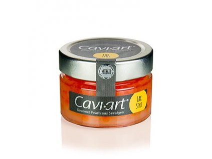 Cavi-Art®, kaviár z mořských řas, lososová příchuť, 100 g