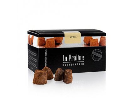 La Praline Fancy Truffles, čokoládové cukrovinky s lískovými oříšky, Švédsko, 200 g