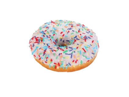 4618 donut s barevnym posypem