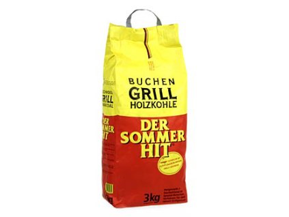 Grill Holzkohle, aus Buchenholz, 3 kg