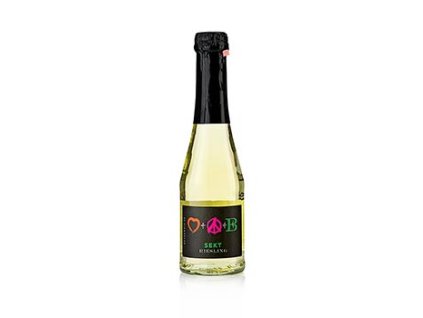 Emil Bauer Riesling sekt suché Pfalz Piccolo, 200 ml