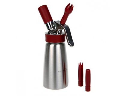 Espuma - Sprayer, komplett Edelstahl, matt, 250 ml, iSi Gourmet Whip Plus, St