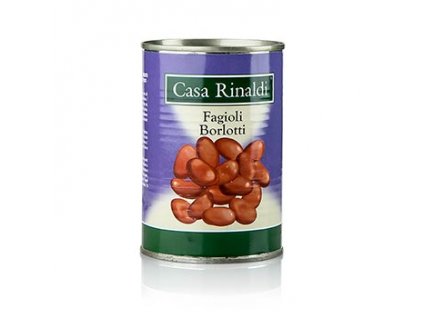 Borlotti Bohnen - Fagioli Borlotti, gegart, 500 g