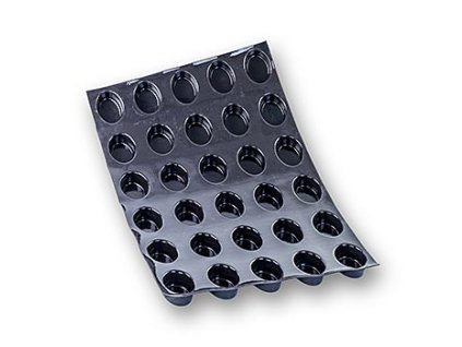 Flexipan Matte 30 Formen oval 70x50mm (585x385mm) (4270), 1 St