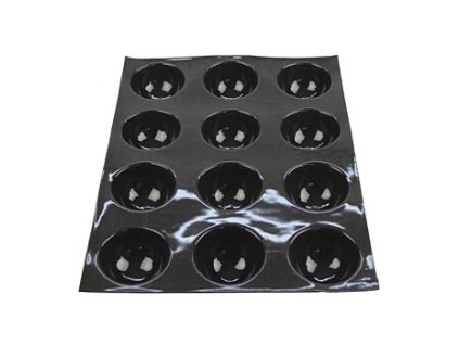 Flexipan rohož 30x40cm, 12 polokoule, ? 70 mm, 40 mm hluboké, 105 ml, No.2268, St