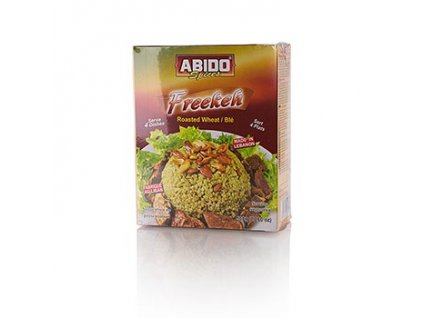 Freekeh (Farik, Frikeh, Firik) - zelená, pražená pšenice, abido, 500 g