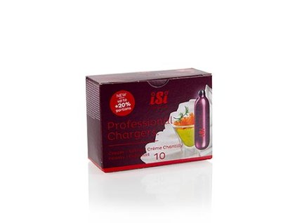 Einweg Sahnekapseln, Espuma (Stickstoff), Professional Charger, iSi