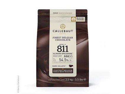 Zartbitterschokolade, als Callets, 53% Kakao, 2,5 kg