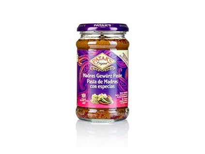Curry-Paste "Madras", scharf, von Patak, 283 g