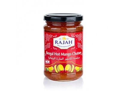 Mango Chutney, hot/ scharf, von Rajah, 340 g