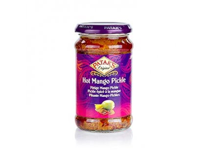 Mango Pickles, extra hot/ sehr scharf, pastös, von Patak´s, 283 g