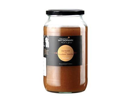 Aprikose mit Bourbon Vanille - Fruchtaufstrich, 1 kg