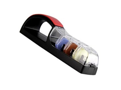 Mino Sharp Universal Messerschleifer/Keramikstein Plus 3, rot-schwarz, 550/BR, St