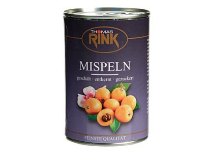 Mispeln, gezuckert, 425 g