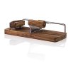 Guillotine für Reypenaer Käse, mit Holzbrett, ca. 10,5 x 25cm, St