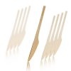 Jednorázové nože, vyrobené z pilin, refork, 100 ks
