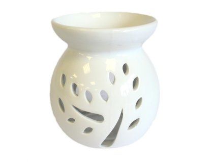 VELKÁ Klasická Bílá Aroma Lampa Výřez Strom