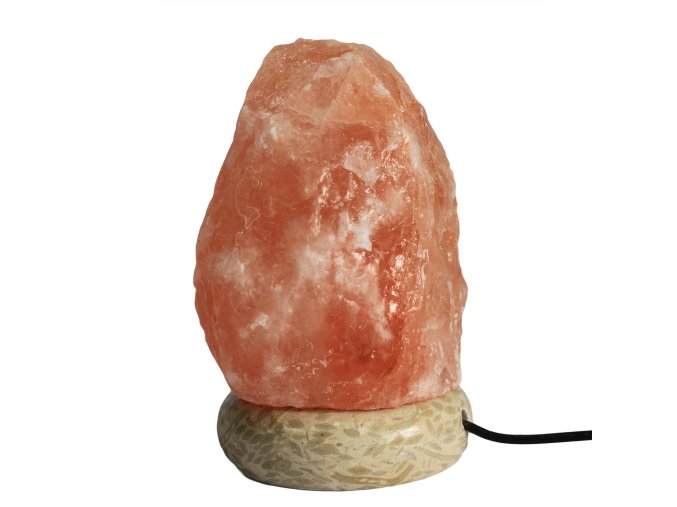USB Přírodní Solná Lampa 11.5 cm (více barev)