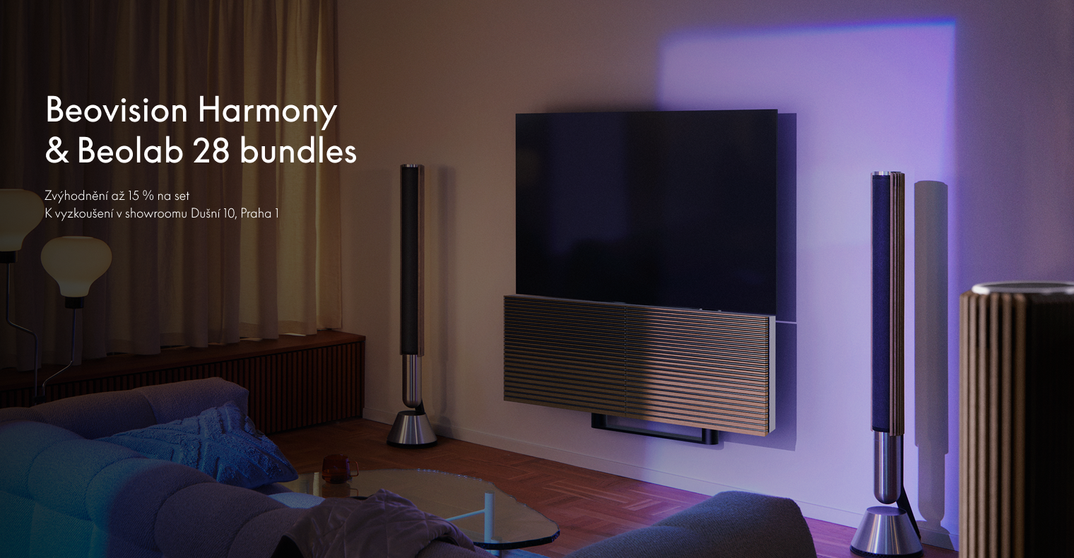 Beovision Harmony + reproduktory Beolab 28