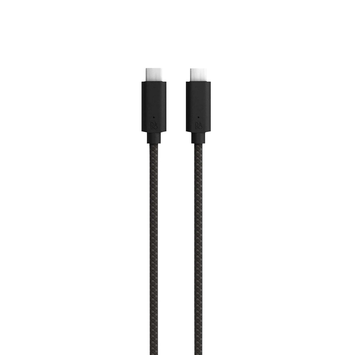 USB-C látkový kabel Bang & Olufsen v černém provedení