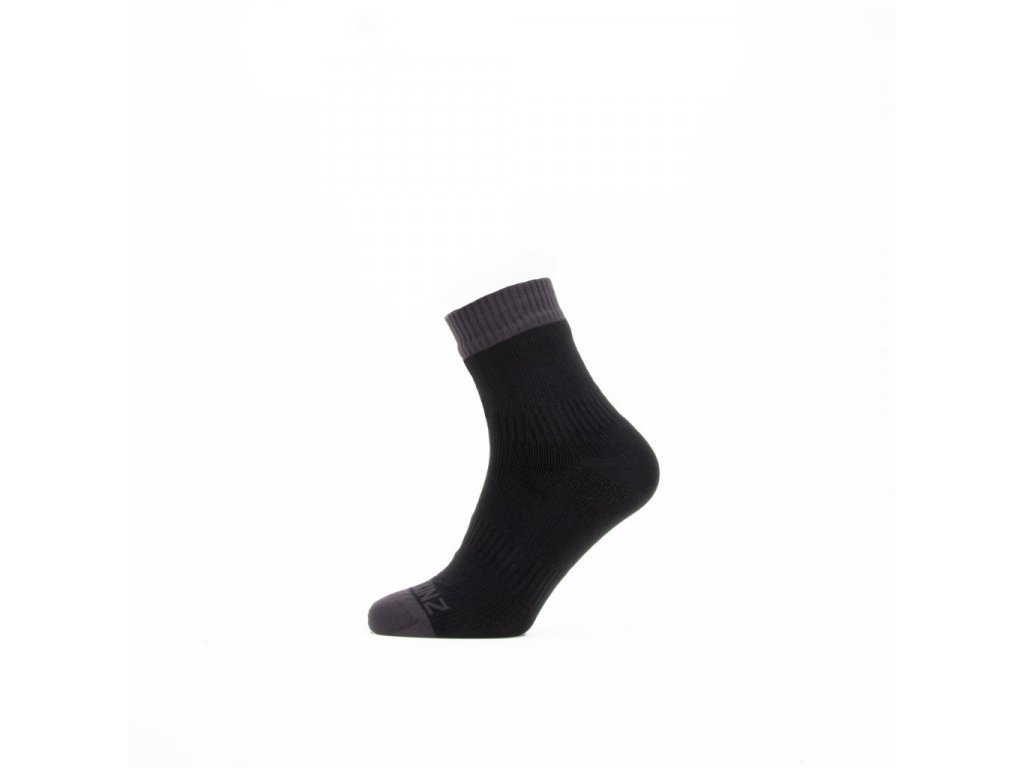 3330 sealskinz 111000540101 waterproof warm weather ankle length sock black grey1