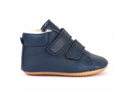 BOTY FRODDO PREWALKERS FURRY BASIC -G1130022 - DARK BLUE - TMAVĚMODRÁ (S OVČÍ VLNOU)