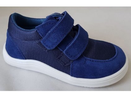 BOTY/TENISKY BABY BARE SHOES FEBO SNEAKERS - NAVY - MODRÁ