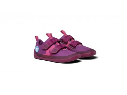 TENISKY AFFENZAHN SNEAKER COTTON HAPPY BIRD - BERRY