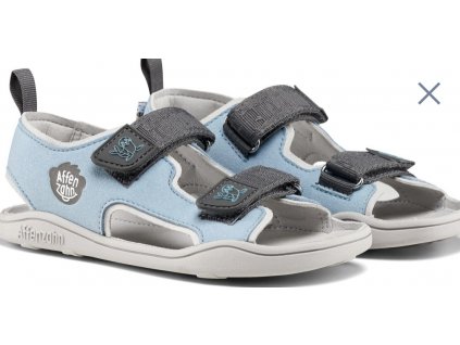 SANDÁLY AFFENZAHN - SANDAL VEGAN AIRY - LIGHT BLUE - SEAL