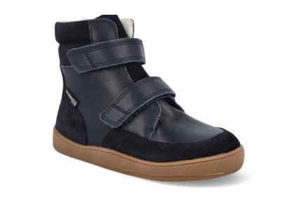 BOTY BUNDGAARD BASIL STRAP II TEX - NAVY (S MEMBRÁNOU A KOŽÍŠKEM )