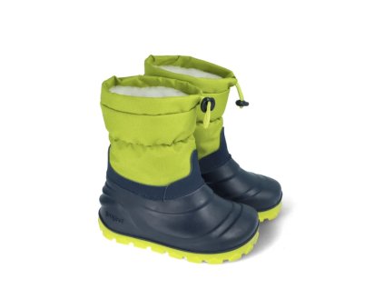 SNĚHULE CRAVE BAREFOOT SNOWSTORM - NAVY/LIME