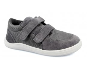 BOTY BABY BARE SHOES FEBO SNEAKERS - GREY - ŠEDÁ