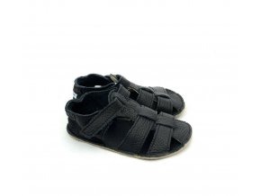 SANDÁLY BABY BARE SANDALS - ALL BLACK - ČERNÁ