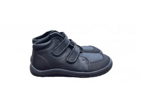 BOTY BABY BARE SHOES FEBO FALL - BLACK - ČERNÁ S MEMBRÁNOU