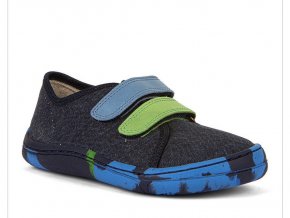 BOTY/TENISKY FRODDO BAREFOOT G1700310-8 - BLUE/DENIM - MODRÁ