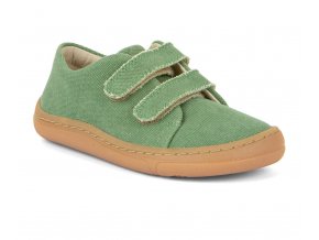 BOTY/TENISKY FRODDO BAREFOOT - CANVAS - G3130248-1 - GREEN - ZELENÁ (PLÁTĚNÉ)