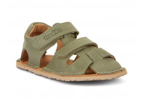 SANDÁLY FRODDO BAREFOOT -G3150263-3 - OLIVE - ZELENÁ