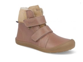 BOTY KOEL4KIDS DEMIL NAPA WP WOOL - OLD ROSE (S MEMBRÁNOU A KOŽÍŠKEM)
