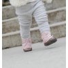 BOTY JACK AND LILY - JO PINK SUEDE BROWN BOOT - RŮŽOVÁ