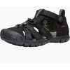 SANDÁLY KEEN SEACAMP II CNX - BLACK/ GREY - ČERNÁ