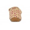 BOTY/TENISKY BUNDGAARD - PETIT STRAP CANVAS - BEIGE HEARTS