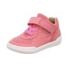 BOTY/TENISKY SUPERFIT NAPPA/VELOURS/SUPERFREE - ROSA/PINK