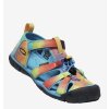 SANDÁLY KEEN SEACAMP II CNX - VIVID BLUE/TIE DYE - VÍCEBAREVNÉ