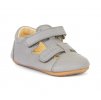 SANDÁLY FRODDO PREWALKERS - G114003-16 - LIGHT GREY - ŠEDÁ