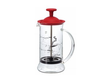 Hario Cafe French Press Slim S Red