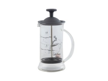Hario Cafe Press Slim S Transparent Black